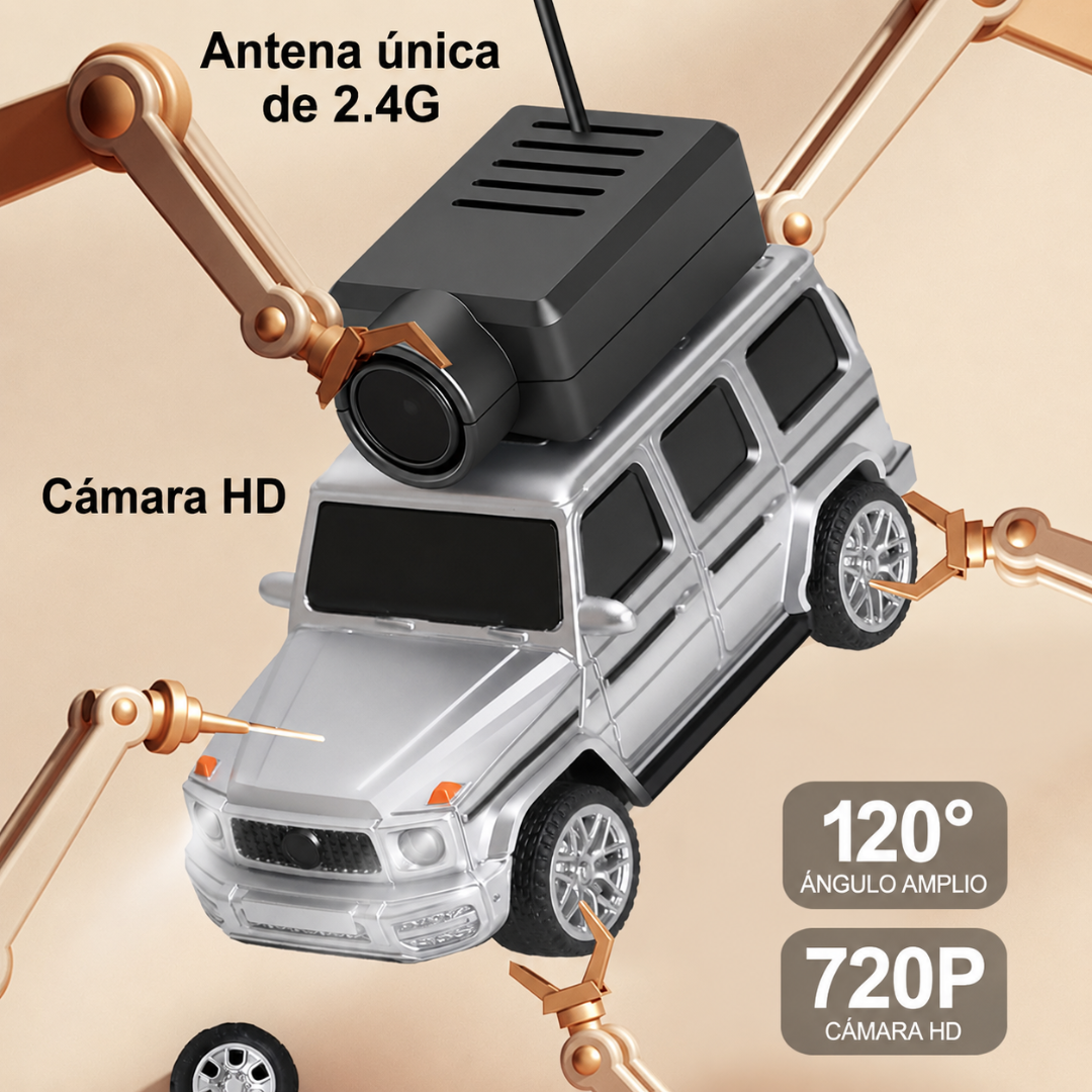 Mini Coche Explorador Con Cámara Integrada