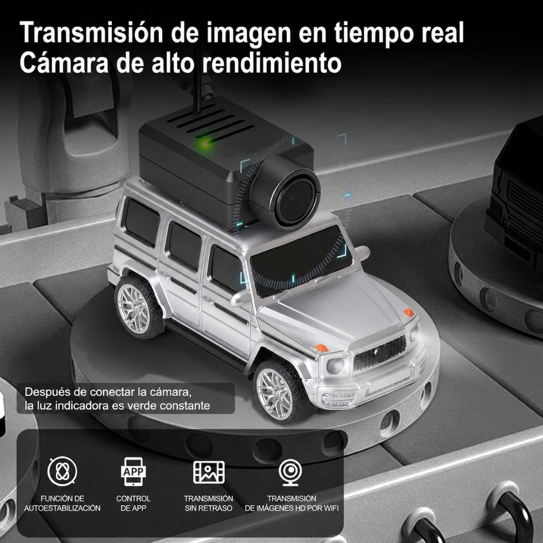 Mini Coche Explorador Con Cámara Integrada