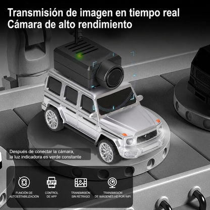 Mini Coche Explorador Con Cámara Integrada